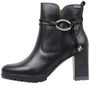 Pikolinos Connelly Stiefeletten mit Absatz Damen | Aus Leder | Reißverschluss | Hoher Absatz | EU-Größe 35–42