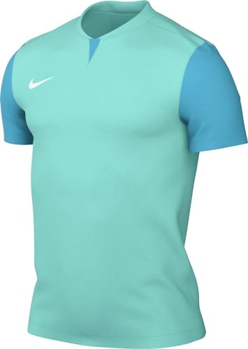 NIKE DR0933-354 M NK DF Trophy V JSY SS T-Shirt Men's Hyper Turq/Chlorine Blue/White Size 2XL