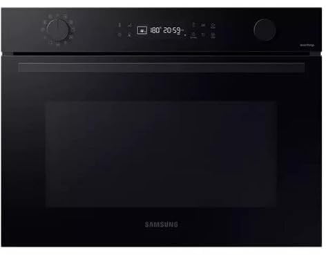 Samsung Bespoke Series 4 NQ5B4553FBK Built In Compact Electric Single Oven with Microwave Function - Black