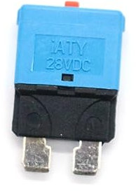 TENDYCOCO Perf Le Disjoncteur Vehiculos Para Niños Disjoncteurs Véhicules Fusibles De Déclenchement Disjoncteur Thermique 15 Amp Fusible Réarmable Fusible Balde Réarmable