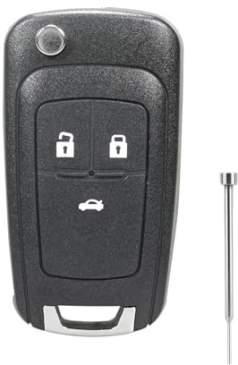 3 Buttons Car Key Fob Case For Opel Vauxhall Astra J Zafira Insignia Vectra Chevrolet Mokka Cruze Captiva Orlando Corsa Meriva Key Shell with Pin Removal Tools