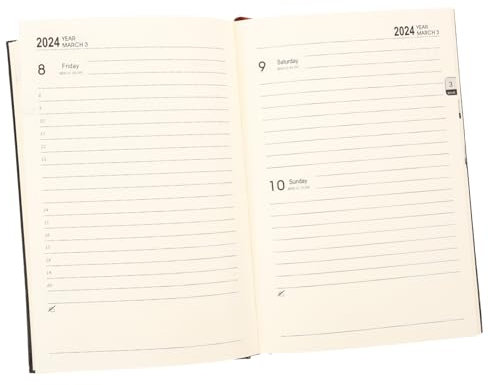 VILLCASE 2024 Schülerplaner Und Schulklassenzimmer A5 Tagesplanung Notizblock Jahreskalender