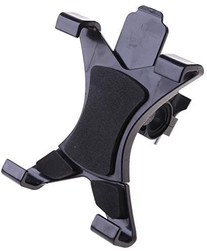 Diogeynu Bike Tablet Mount Motorcycle Tablet Holder Cycling Handlebar Tablet Clamp With 360 Rotation For 7-12 Tablets