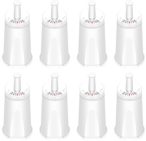 Ersatz-Wasserfilter für Breville Espressomaschine, passend für Breville Barista Touch BES880, Barista Pro BES878, Oracle BES980, Dual Boiler BES920 Bambino ClaroSwiss Sage, 8 Stück APPLIANCEMATES