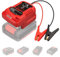 Auto Starthilfe Powerbank für Einhell Akku 18V, OGJUNX Starter Powerbank Adapter mit Starthilfekabel 11AWG-Kabel, Autobatterie Booster für 12V Fahrzeuge, SUV Motorrad