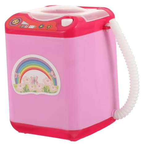 Mini Waschmaschine für Elektrische Waschmaschine Make Up Pinseln Kreatives für Praktisch und Witzig Dekoration für Schreibtisch