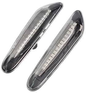 Side Indicator LED Door Light Kit Dynamic Side Step Lights For BMW 1 Series E81 3 Series E90 5 Series E60 Marker Light(Transparent with pins)