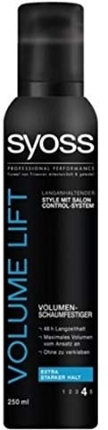 Syoss Professional Performance Schaumfestiger - Volume Lift - 6er Pack (6 x 250 ml)