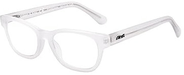 Edison & King Lesebrille „Endless“ - Moderne Kunststoffbrille aus Acetat - Gläser gespiegelt und gehärtet - Blaulichtfilter (transparent-matt, +1,50 dpt)