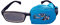 FANCYPUMPKIN Kreative Cartoon Augenklappe Einzelbrille Abdeckung Lazy Eye Amblyopie-Behandlung für Kinder (linkes Auge), G