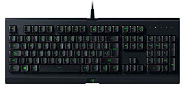 Razer Cynosa Lite - Teclado para juegos con interruptores de membrana de resorte suave (totalmente programable, iluminación RGB Chroma) QWERTY | Teclado Español, negro