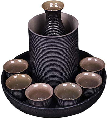 CLQ Sake-Service, Einschließlich: Weinglas * 1, Glühweinglas * 1, Weinglas * 6, Weintablett * 1