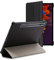 ebestStar - Funda para Samsung Galaxy Tab S7+ SM-T970, Carcasa Capa, Slim Case Protectora, Tapa Magnetica Cuero PU, Negro