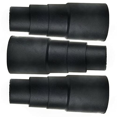 Lot de 3 manchons réducteurs en caoutchouc pour tuyau d'aspirateur Kress, référence 98039804