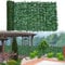 Künstliche Hecke Sichtschutz, 100 * 300cm Efeu Sichtschutz, Balkon Sichtschutz Efeu, Sichtschutz Balkon Blätter Sichtschutz Künstliche Hecke Garten Außenwohnung Balkon Veranda Deck Wanddekoration