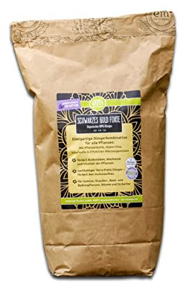 EM-Chiemgau® Organischer Bio Universal Langzeitdünger [Terra Preta] Dünger mit Pflanzenkohle, Mykorrhiza & EM - für alle Pflanzen – Fördert Humusaufbau & Bodenfruchtbarkeit (5 kg)