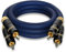 Tertullus Cable RCA de alta gama de 1 m HiFi RCA cable OFC plateado litros con doble apantallamiento 2 RCA macho a 2 RCA macho Cable de señal HiFi para CD, amplificador, audio y decodificador