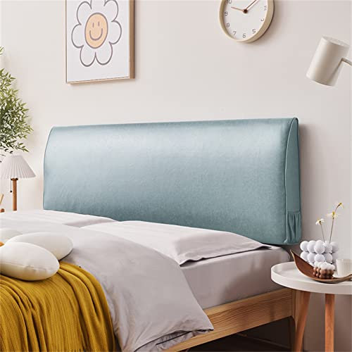 Generic Wandkissen, Leder, Gepolstertes Kopfteilkissen, Lesekissen, Rückenlehne, Stützkissen, Rückenlehnenpolster Für Zuhause, Schlafzimmer, Weiches Kissen,A,No headboard 78.7/200cm