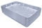 Sunrise Packaging Aluminium Foil Baking Tray [12” x 8”] Disposable Foil Tray, Food-Grade, Recyclable, Reusable Aluminium Foil Tray Container, Non-Stick, Washable, 10