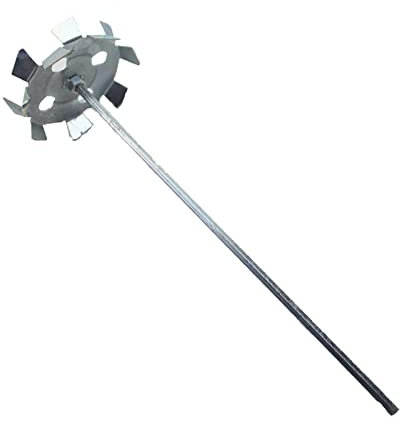 LOVIVER Epoxy Mixer Attachment Paint Mixing Paint Muds Accs Rührer für Farbmischer Betonfarbe, Sechskant