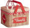 DOTBUY-SHOP Scatola Latta Contenitore Biscotti Scatola di Latta Scatola Metallo con Coperchio Scatola Vuota per Conservare tè, Frutta Secca, Biscotti, Caramelle (1 Pezzi,Rosso)