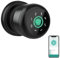 GHome 4 in 1 Smart Fingerprint Door Knob with Keypad Door Lock, Biometric Smart Door Knobs & App Control, Keyless Entry Door Lock Great for Home, Bedroom, Apartment Offices, Garages