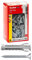 Fischer 100 Tasselli SX Plus con Vite 6x30 mm per Muro Pieno, Mattone Forato, Muratura, Calcestruzzo, per il Fissaggio di Lampadari, Mobili, Pensili, Mensole, 567621