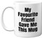 Stuff4 Funny Birthday Mug for Friend - My Favourite Friend - Novelty Joke Present for from Best Banter Gift Gifts Christmas 11oz Ceramic Dishwasher Safe Coffee Mugs Cup