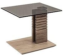 58 aufm Kessel Beistelltisch Celinka 55x47x47 höhenverstellbar Wildeiche/Parsol 16244