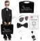 Falinpitos Hochzeitsring-Träger-Sicherheitsset, Hochzeitsgeschenk, Outfit mit Ringträger, Missionskarte, Sonnenbrille, Fliege, Ohrstück, Blumenmädchen, Trauzeugen, Ringträger, Antrag, Geschenke für