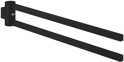Grohe Handtuchhalter Selection 44,1cm, 2-arm, schwenkbar, Phantom Black