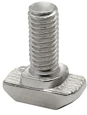 Edelstahl Hammerschraube T-Schraube M6 16mm Nut 8 für Aluprofil 30-er 1 Stück