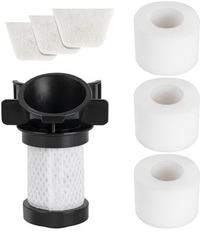 Benfosh IF250UKT Filter Compatible with Shark duoclean Vacuum Cleaner IF200UKT IF250UKT,IF100 IF200 IF250UK IF250UKT Replaces Replacement Kit Part# XPSTMF100 & XPREMF100