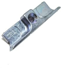 Siegenia Schließblech 56 A0813 A 0813 Titan Silber Euronut 7/8