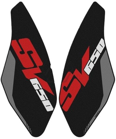 SHANSHAN Tankschutz motorrad Seite Tank Pad Aufkleber Für S&uzuki SV650 SV 650 ABS 2017 2018 2019 2020 2021 2022 Motorrad Schutz Knie Grip Aufkleber