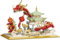 JOMIOD Festival Chinois Année du Dragon Culturel de Bon Augure Danse du Lion et Dragon Créatif Ensemble de Blocs de Construction, Adapté comme Cadeau pour Les Enfants et Les Adultes (3218 pièces)