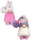 2 Stück Ostern Deko Stifte Halterung Für Den Schreibtisch (A+B #4, One Size)