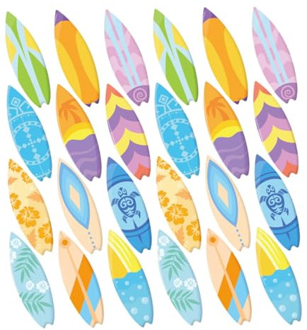 HAWILLOSCH 120stücke Hawaiiansche Surfboard Aufkleber Tropische Strand Dekoration Für Projekte Scrapbooking Und Partys Langlebige Und Leicht Anwendbare Decals