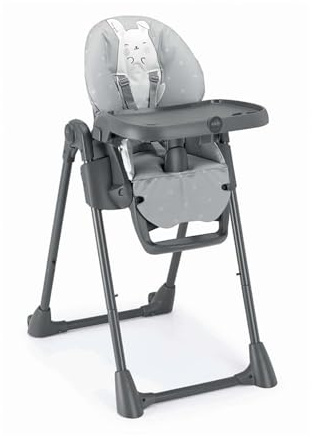 CAM Seggiolone Pappananna Coniglio Grigio, 0-36 Mesi, 0-15 kg, Poliuretano, Peluche, PVC, Plastica, Newborn, Baby, Toddler
