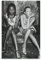 Naomi Campbell Kate Moss Poster, Vintage, Mode, Poster, Druck, Fotokunst, Malerei, Leinwand, Poster, Zuhause, moderne Dekoration, Poster, 50 x 75 cm
