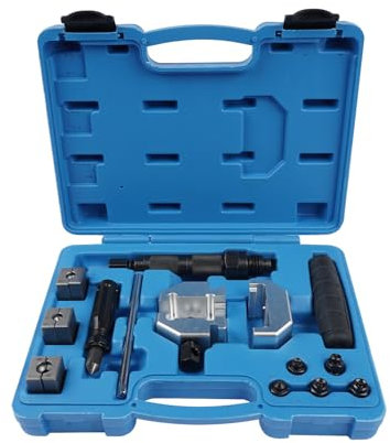 Flynsu 18x Hydraulik Bördelgerät Bremsleitung Bördelwerkzeug Bördeln Werkzeug Set AT0802 100467 11020391 699061