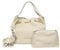 Valentino Damen Pansy Handbag, Ecru