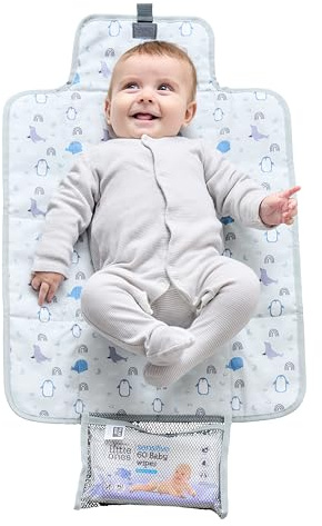 Polar Gear Baby-Wickelunterlage, tragbare Reise-Wickelunterlage für 0–3 Jahre