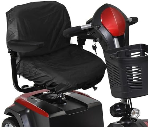 Generisch Elastischer, Wasserdichter Sitzbezug Für Mobilitätsroller/Elektrorollstühle, Sitzbezug Für Elektrorollstühle(schwarz)