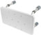 EXAOMBLE 1pezzi Sgabello Doccia Regolabile Antiscivolo Alluminio Per Anziani Sedia Da Bagno Resistente Con Braccioli e Schienale Estraibile Sgabello Leggero e