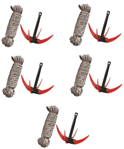 5 Sätze Wasserpflanzen Entferner Werkzeug Faltbarer Rasenmäher für Teichpflege Professionelles Räumer mit Ergonomischem und Sägezähnen Zufällige Farbe