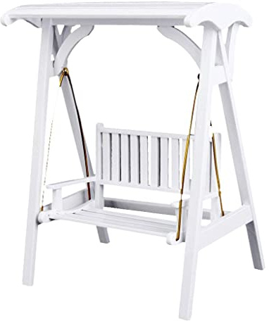 Wooden Dollhouse Swing for 1:12 Scale Dollhouse