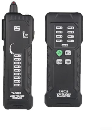 Digitaler Draht-Locator-Tester für Netzwerkkabelkontinuität mit DC-Polaritätserkennung und Live-Leitungsverfolgung für genaue Schaltungsweg-Kurzunterbrechung und Kreuzidentifikation bei der
