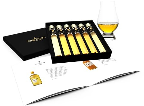Japanischer Whisky Tasting Probierset 6 Fläschchen Verkostung im Geschenkset