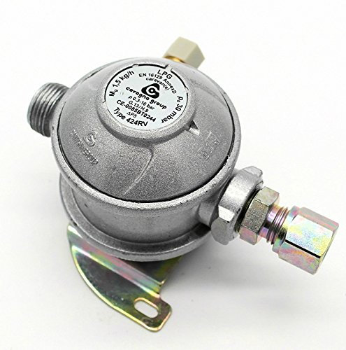 30mbar 8mm Straight Caravan and Motorhome Regulator (1074)